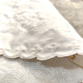 قسمت استر دار پشت جانماز ترمه سفید سینا