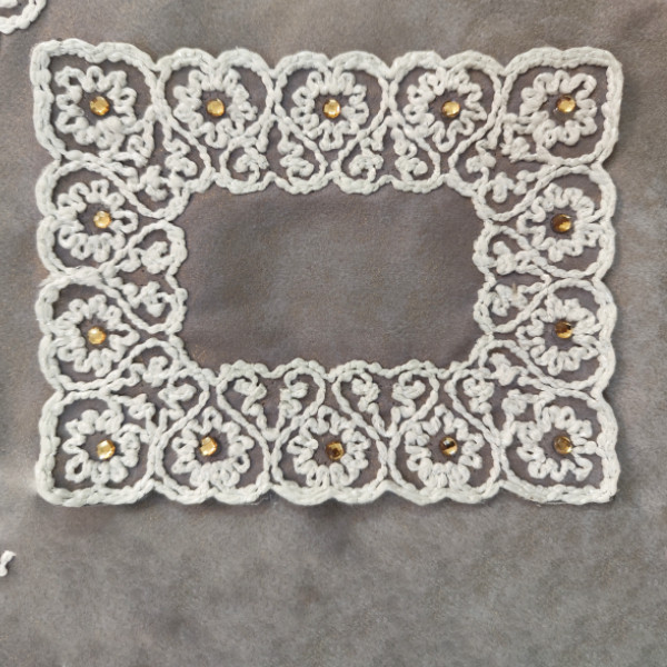 قسمت داخلی جانماز مخمل طوسی