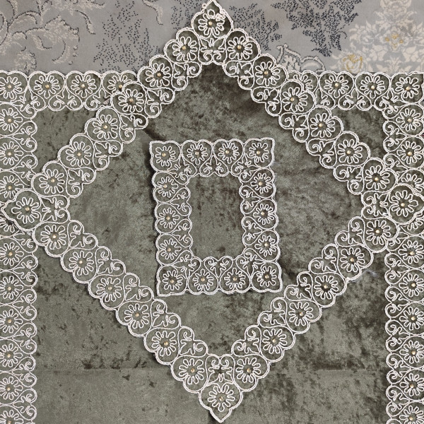 قسمت داخلی سجاده مخمل سبز